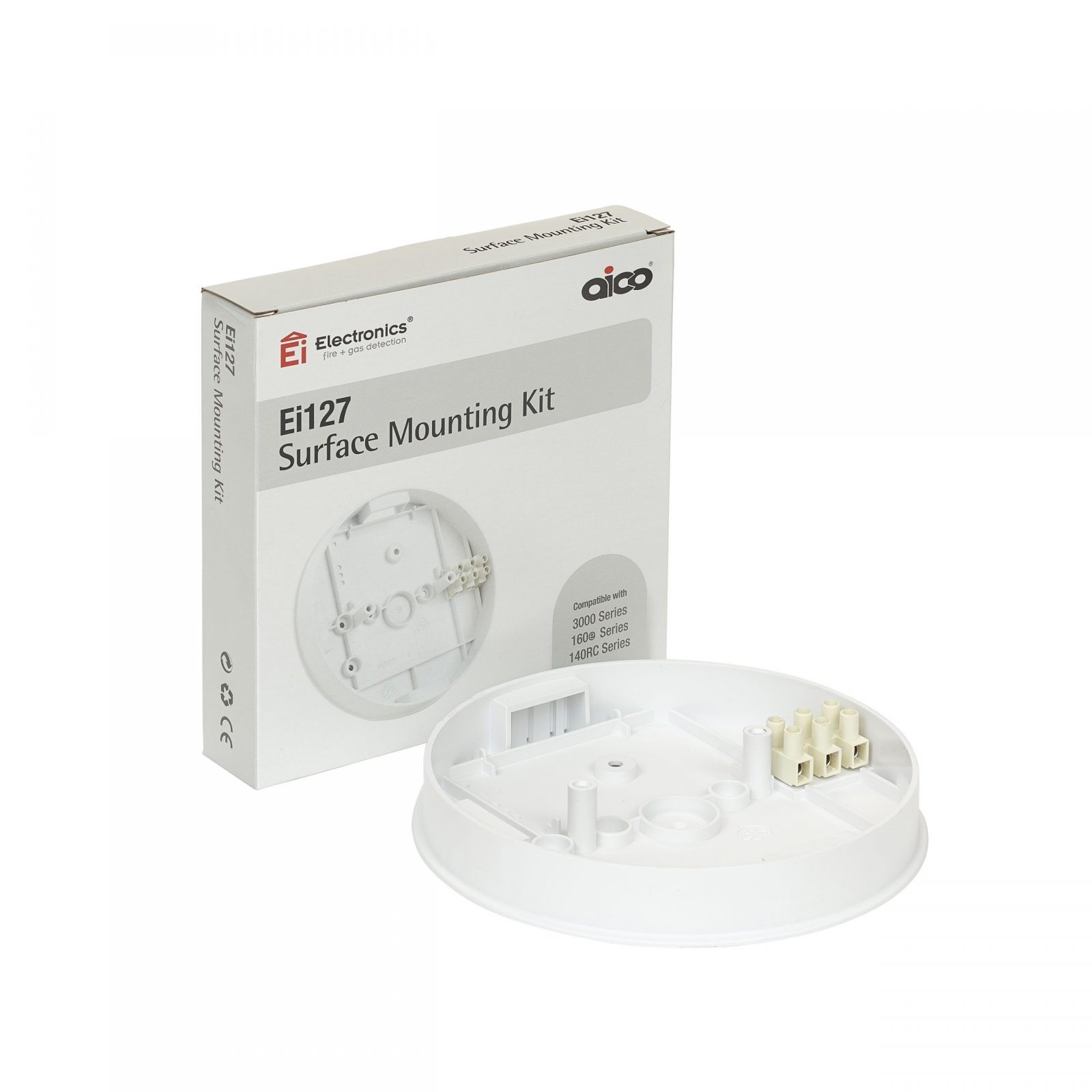 Aico Aico EI157 Surface Mounting Kit for 150 Series Smoke & Heat Alarms 