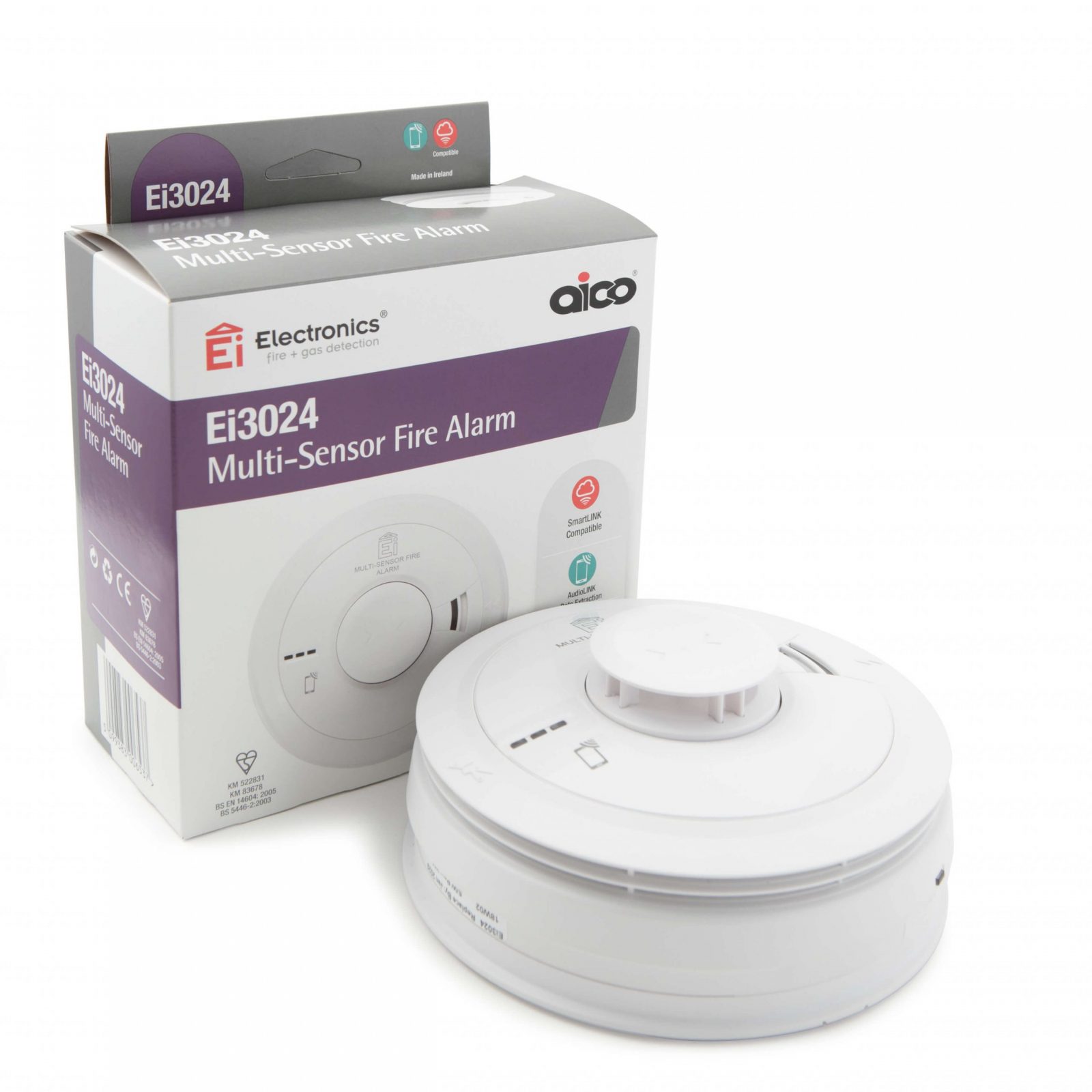 Aico EI3024 Multi-sensor Fire Alarm Detector 